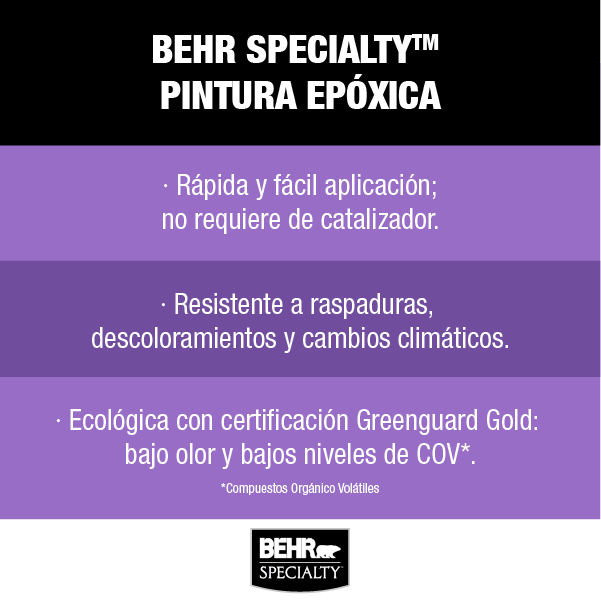 Behr Specialty Epoxica Home Depot México